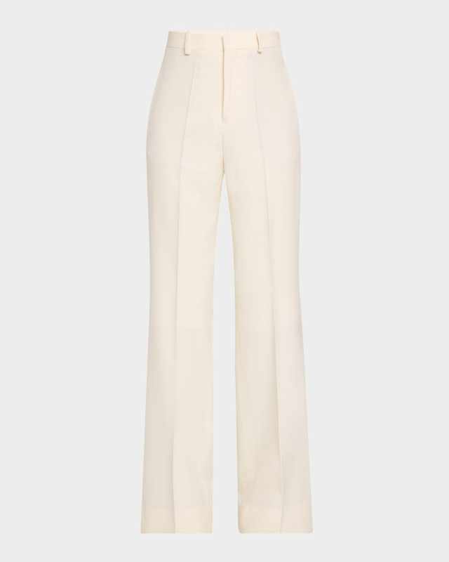 Credo Wool Straight-Leg Trousers
